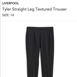 Liverpool dress black pants Size 14/32